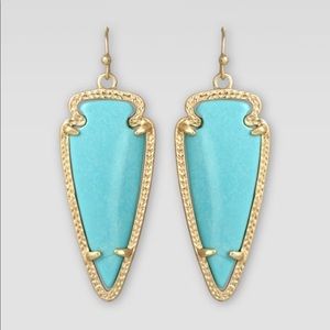 Kendra Scott Skylar Earrings In Turquoise